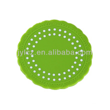 silicon rubber wine glass coaster